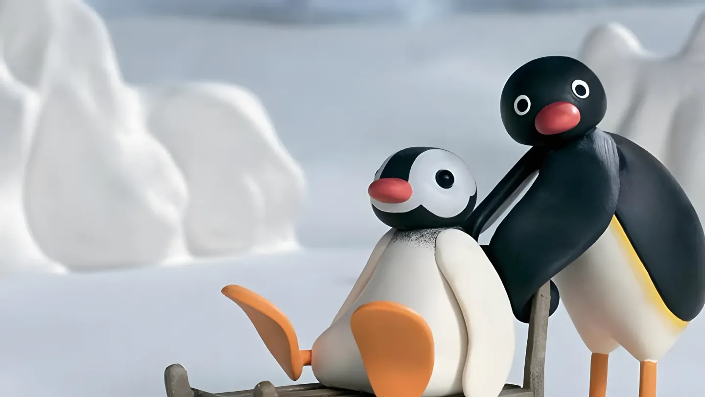 pingu pushing pinga